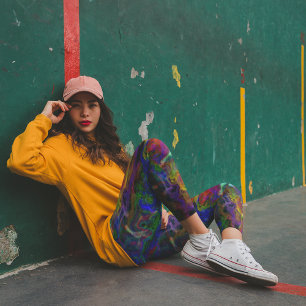 Grunge Ink Leggings 1