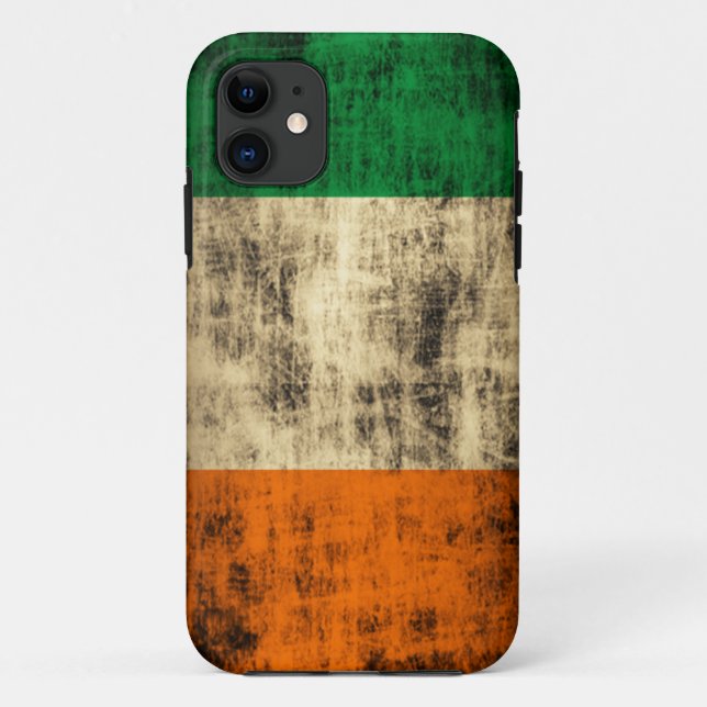 Grunge Irish Flag Case-Mate iPhone Case (Back)