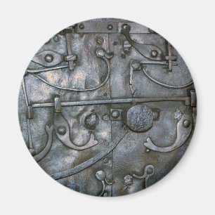 Grunge Iron Heavy Metal Magnet