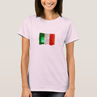 Grunge Italy flag for Italians of Italia - forza T-Shirt