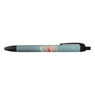 Grunge Jukebox Black Ink Pen
