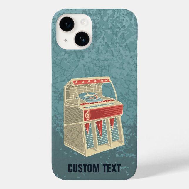 Grunge Jukebox Case-Mate iPhone Case (Back)