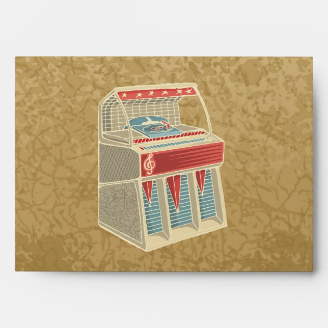 Grunge Jukebox Envelope (Front)