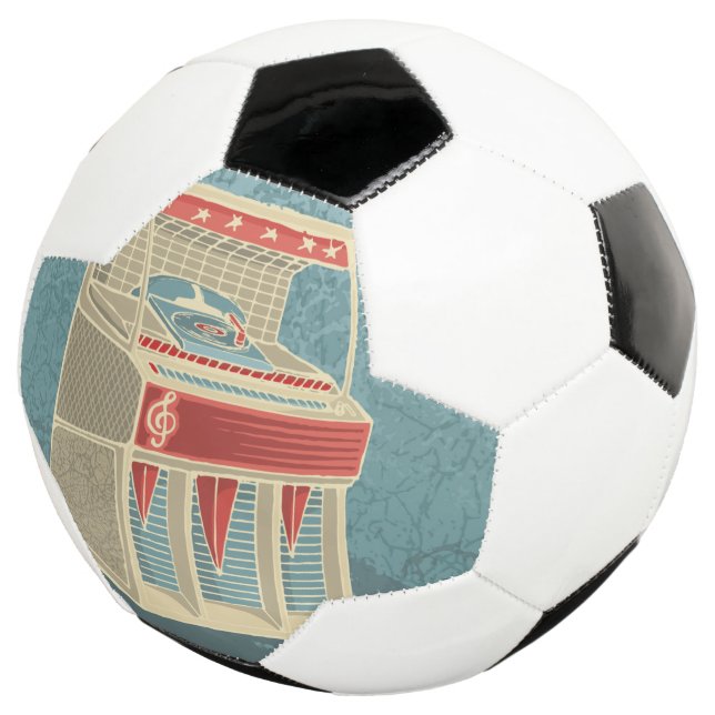 Grunge Jukebox Football (Three Quarter)
