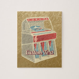 Grunge Jukebox Jigsaw Puzzle