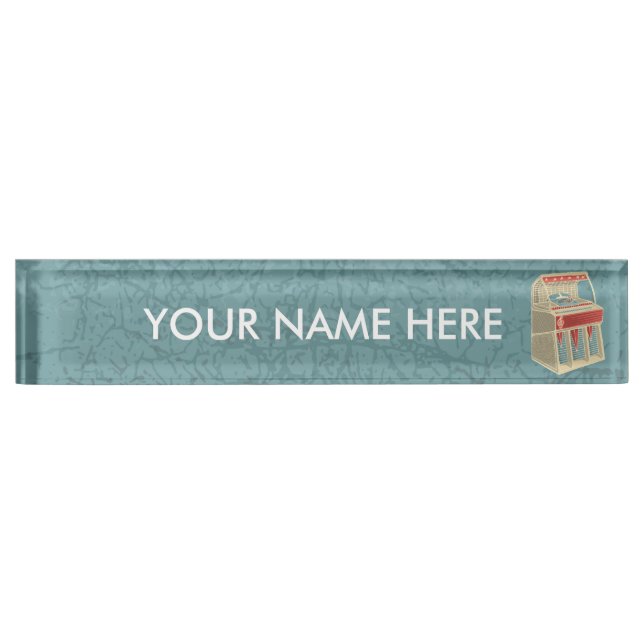 Grunge Jukebox Nameplate (Front)