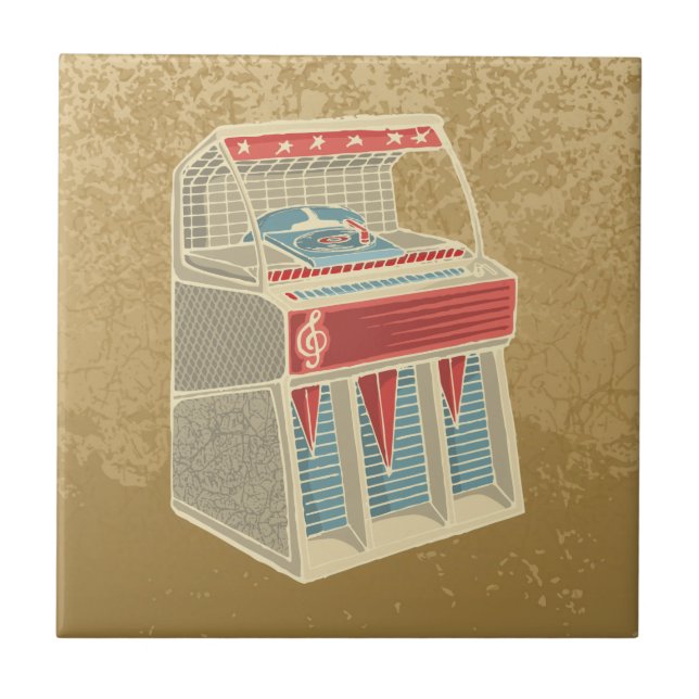 Grunge Jukebox Tile (Front)
