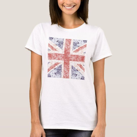 Grunge light Union Jack t-shirt