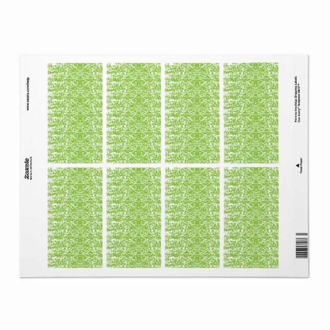 Grunge Lime Green Texture (Full Sheet)