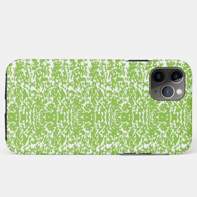 Grunge Lime Green Texture Case-Mate iPhone Case (Back (Horizontal))