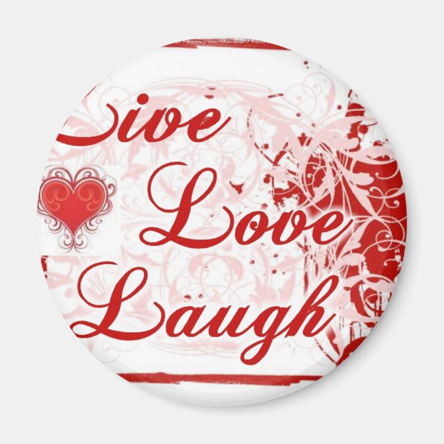 grunge love magnet (Front)