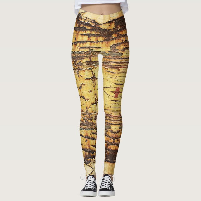 Grunge Love - Power Yoga Leggings (Front)