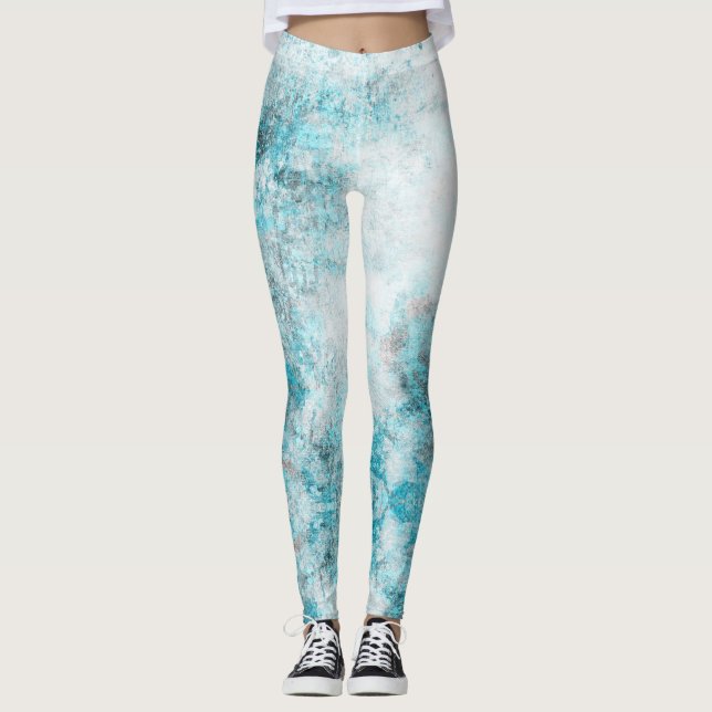 Grunge Love - Power Yoga Leggings (Front)