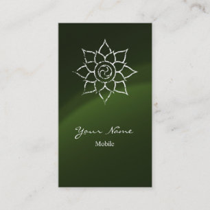 Grunge Mandala Business Card