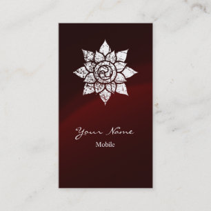 Grunge Mandala Business Card