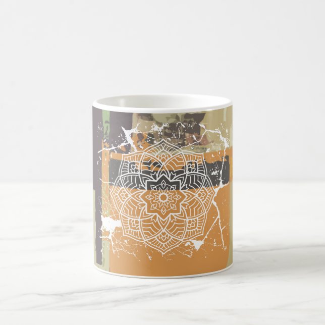 Grunge Mandalas Mug (Center)