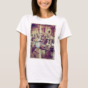 Grunge Merry-Go-Round Goat T-Shirt