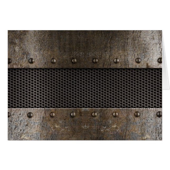 Grunge metal background (Front Horizontal)