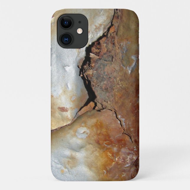 Grunge Metal Rusty Case-Mate iPhone Case (Back)
