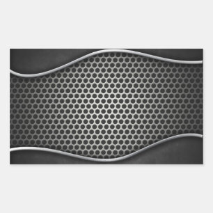 Grunge metal sticker