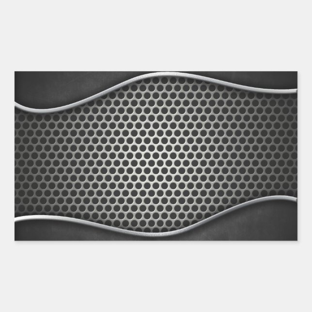 Grunge metal sticker (Front)