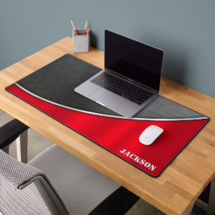 Grunge Metallic Backgrounds Desk Mat