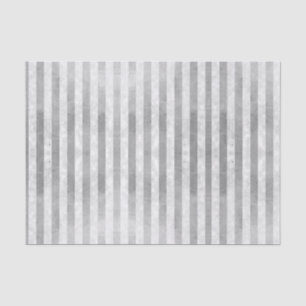 Grunge Metallic Silver Pink Stripe Decoupage    Tissue Paper