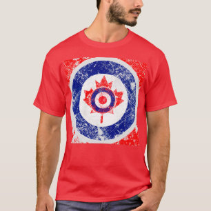 Grunge Mod Target Roundel Canada T-Shirt