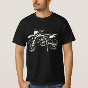 Grunge Motocross Bike T-Shirt