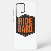 Grunge Motorcycle "Ride Hard" Shield