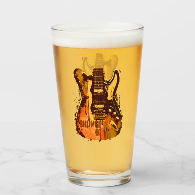 Grunge Music 1991 Glass (Front Filled)