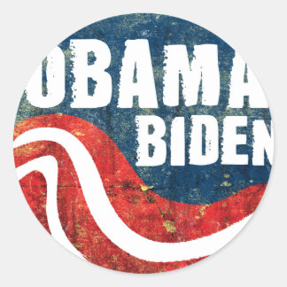 Grunge Obama Biden Sticker