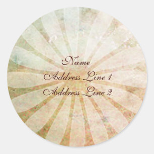Grunge Parchment Address Labels