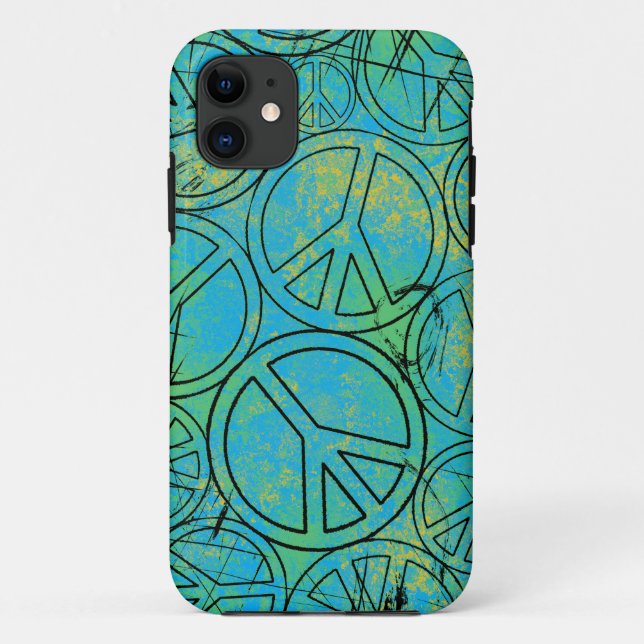 GRUNGE PEACES iPhone 5 Case-Mate Case (Back)