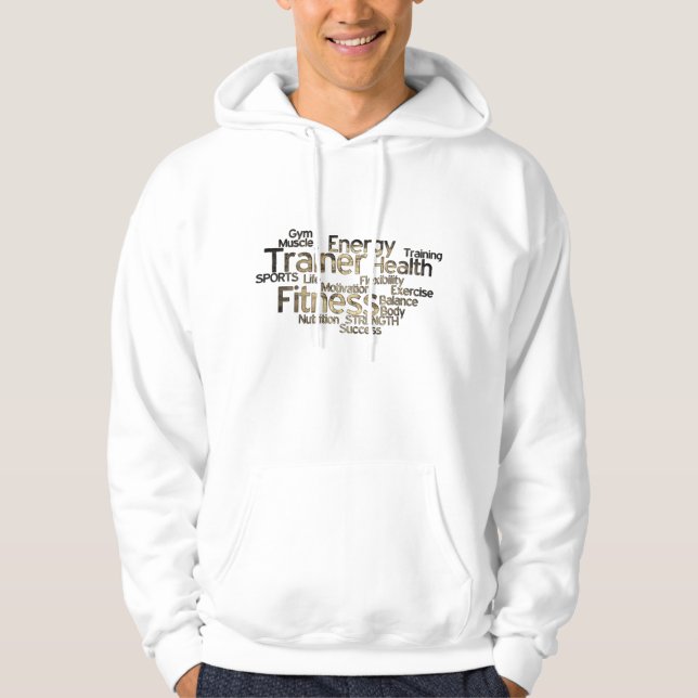 Grunge Personal Trainer Hoodie (Front)