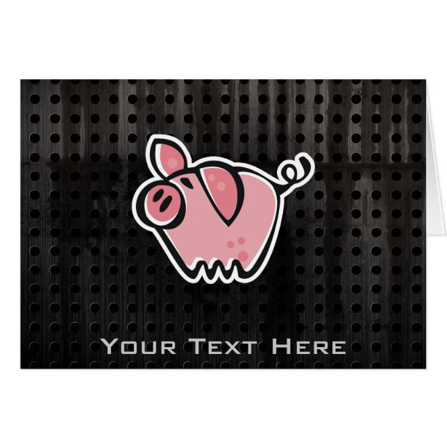 Grunge Pig (Front Horizontal)