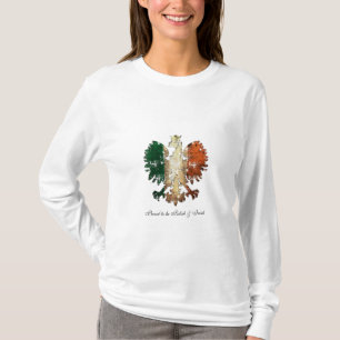 Grunge Proud to be Polish & Irish T-Shirt