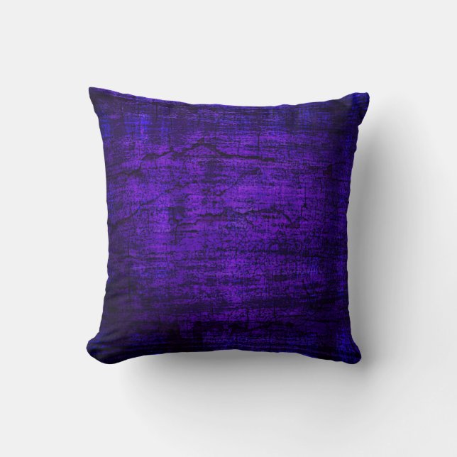 Grunge Purple Paint abstract art Cushion (Front)