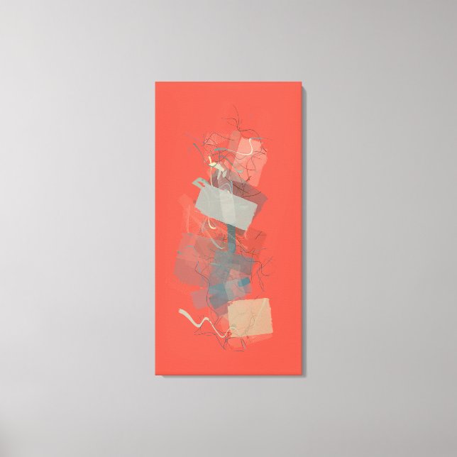Grunge Randomness Canvas Print (Front)