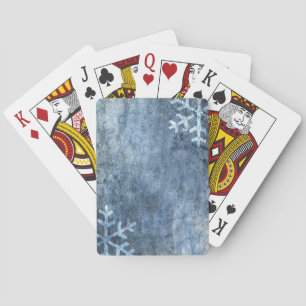 Grunge rock background playing cards