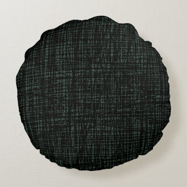 Grunge Round Cushion (Back)