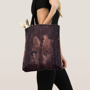 Grunge rust texture tote bag