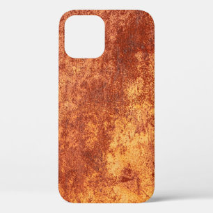 Grunge rusted metal texture, rust and oxidised met iPhone 12 case