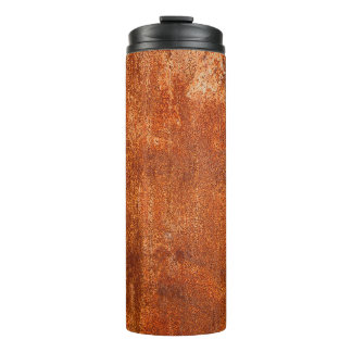 Grunge rusted metal texture. Rusty corrosion and o Thermal Tumbler