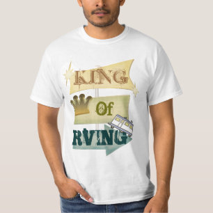 Grunge RV Camping / RVING Man T-Shirt