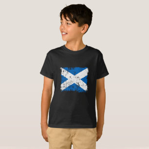 Grunge Scotland Flag T-Shirt