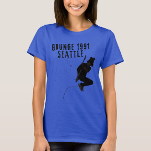 Grunge Seattle 1991 Music Scene Love Seattle Vinta T-Shirt