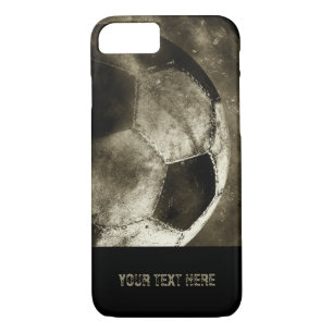 Grunge Sepia Soccer Ball   Cool Gifts iPhone 8/7 Case