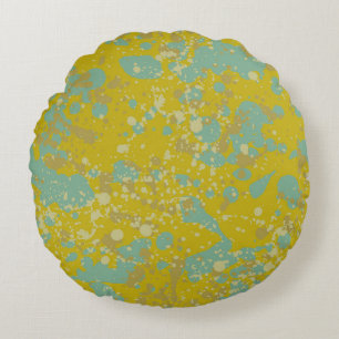Grunge shabby seamless textureabstract,announcemen round cushion