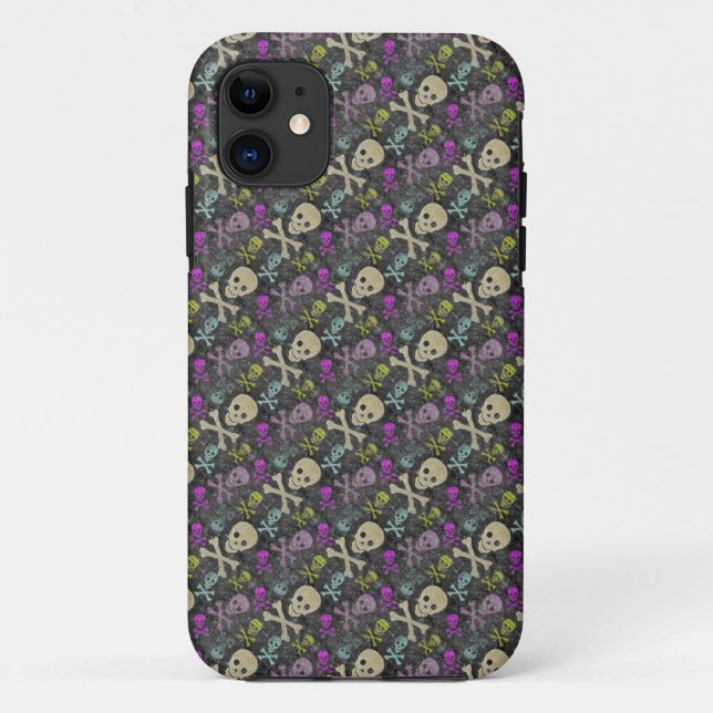 Grunge Skulls iPhone 5 case/cover Case-Mate iPhone Case (Back)